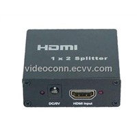 HDMI Splitter 1*2 Support 3D  (HDCP) (HDMI1.4/3D)