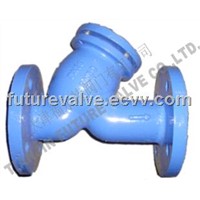 PN16 Cast Iron Flanged Y Strainer / Filter