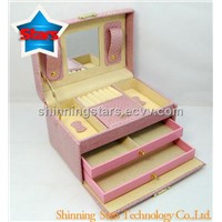 Pink Paper Jewellery Packaing Boxes