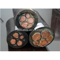 Rubber insulation cable