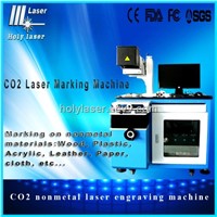 co2 nonmetal laser engraving machine for wood  HSCO2-60W