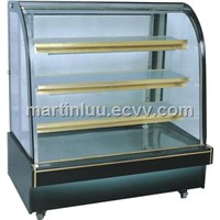 display case non-refrigerated