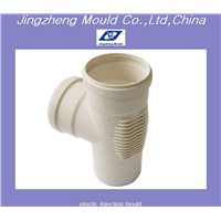 pp plastic tee pipe fitting mould