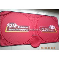 silver car sunshade for the brand cars
