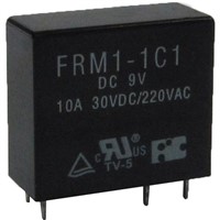 Power Relays with 10A contact capacity, Use of heavy duty, Slim type and Low cost