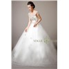 Ball Gown V-neck Straps Sequined Satin Floor-length wholesale new arrival wedding dresses