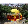 Commercial PVC Tarpaulin Inflatable Water Pools with Cover Tent for Water Ball and Paddle Boat
