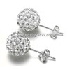 Fashion 925 Silver or White Copper Earring Stud