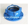 HDPE flange adaper, DN 50-2000mm, PN10/16/25/40,  ISO 2531, BS EN545, BS EN598