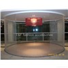Metal Bead Chain Curtain In Curved Track System