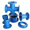 ductile iron pipe fittings, double flanged taper/reducer. ISO 2531, BS EN545, BS EN598