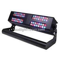 64*1/3w RGBA  high power full color led wall wahser light , led stage wall washer, led blinder light