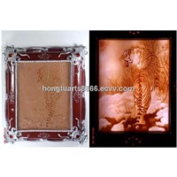 Photo Frame Looking Wall Lamp in Resin Material