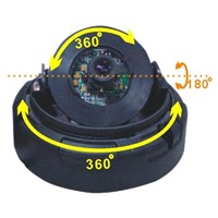 3-Axis Color Dome Camera - UTC control available
