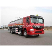 8x4 HOWO 30000 liter fuel tanker truck