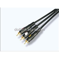 Audio Video Cable 3RCA to 3RCA Cable