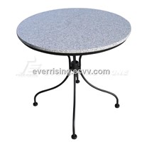 Grey Granite Table Top, Round Table Top