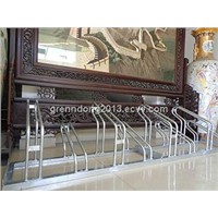 Hot-dipped galvanizing outdoor 4 bike rack(ISO appproved)