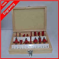 Milling cutters round over woodworking router bits set