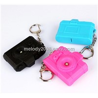 Mini LED Camera keychain with Sound in Opp packing LED Sound Keyring Light