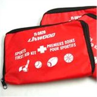 Red zipper bag first aid bag pet bag Needle bag Small zipper pouch Printed zip bag Cheap gift bag
