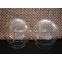 Round glass lamp shade