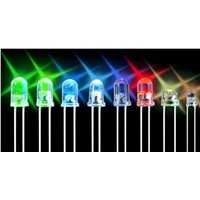 Super bright Red,Amber,Blue,Green,white 3mm led diodes