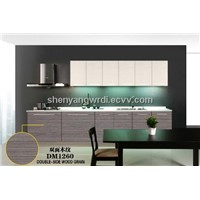 UV coated wood grain board for kitchen cabinet