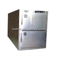 mortuary refrigerator with two bodies