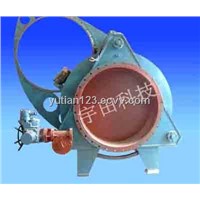 swing goggle valve for the gas pipeline system