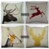 Deer Pillow Christmas Cushion