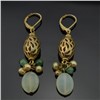 New coming imitation gemstone earrings fashion 2013
