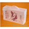 plastic PP household shoe package box