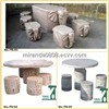 Stone Table Bench, Garden Landscaping Furniture