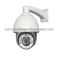 100m IR Infrared Auto Light-Controller Low Speed Dome Camera, Night Vision Speed Dome