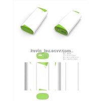 5200 mAh Roll-book Design power bank for the mobile phone and tablet PC