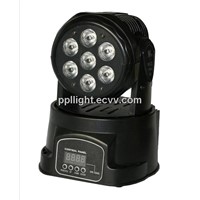 7*12W 4-IN-1 LED Mini Moving Head Wash Light