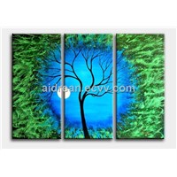 100% Hand-painted Abstract Art Landscape Oil Painting
