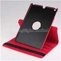 360 rotatable pu leather stand Case For ipad air/ipad 5