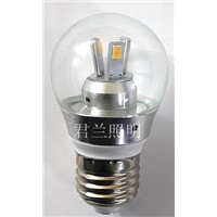 3W 5730 lamp bead LED bulb light with aluminum housing