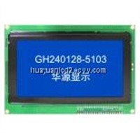5.1-inch 240x128 dots  STN COB graphic lcd panels manufacturers