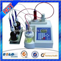 Automatic Volumetric Karl Fischer Titrator Water Content Analyzer