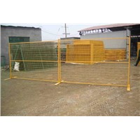 Canada Marketing Temporary Fence Yellow Color Welcome Any Customized Specs or Colors