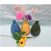 Color Glazed Ceramic Reed Diffuser, Diffuser Bottle