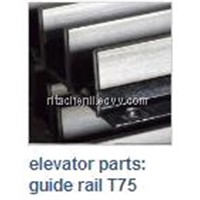 ELEVATOR PARTS GUIDE RAIL
