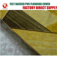 Felt fabric Backing PVC flooring cover