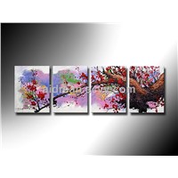 High Quality Flower Oil Painting On Canvas