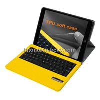Leather Case with removable Bluetooth Keyboard for iPad Air
