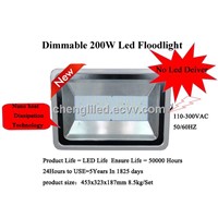 NEW Dimmable LED Floodlight--HNS-200W