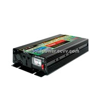 Sun Gold Power 600W Peak 1200W DC 12/24V Modified Wave Power Inverter With Charger Voltage Display